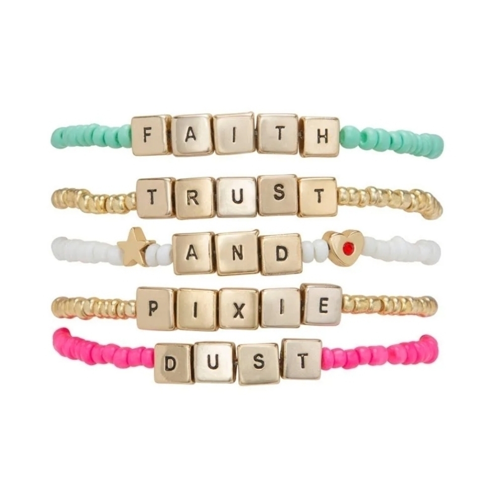 🦋 Rachel Roy Beaded Bracelet Pack - 5 strands